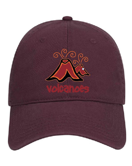 Volcano Dad Hat (Maroon)